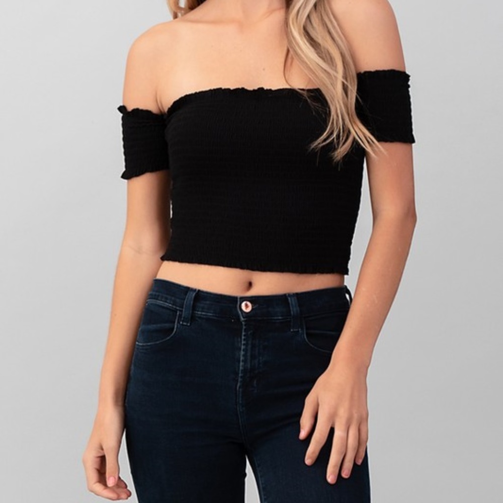 off shoulder top - Picture 2 of 3